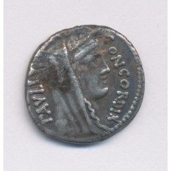 République Romaine - Denier Aemilia - argent - TTB