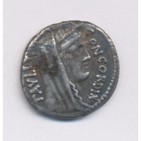 République Romaine - Denier Aemilia - argent - TTB