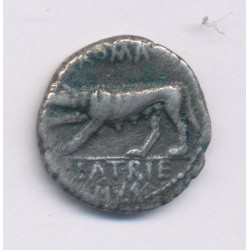 République Romaine - Denier Satriena - argent - TB+