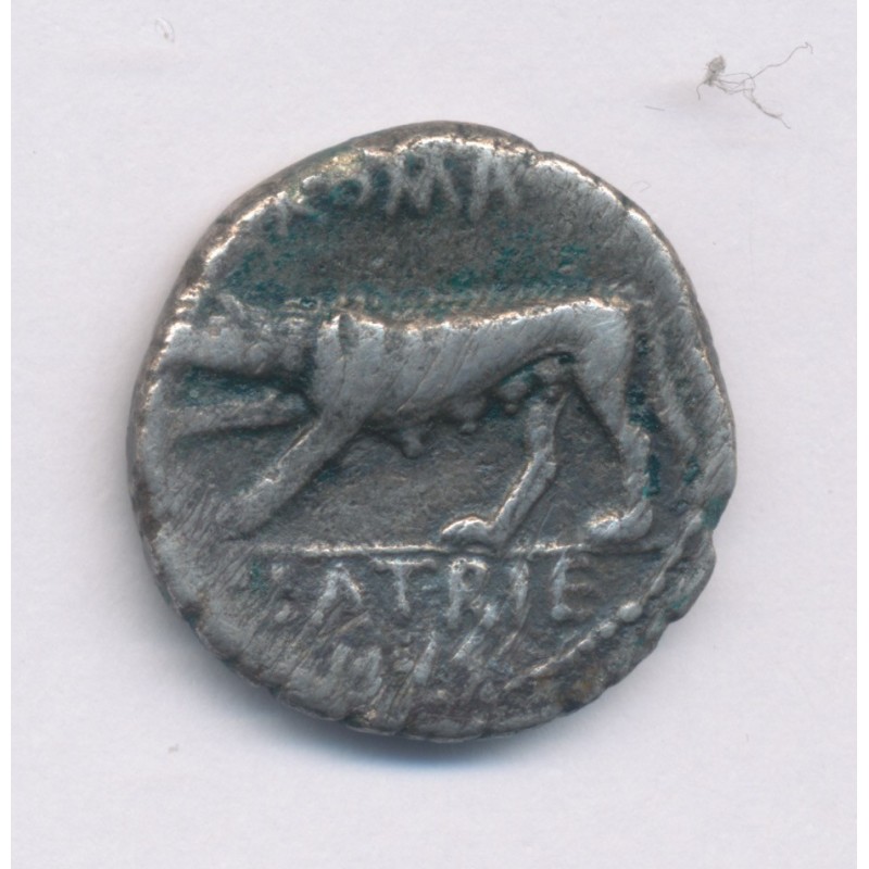République Romaine - Denier Satriena - argent - TB+