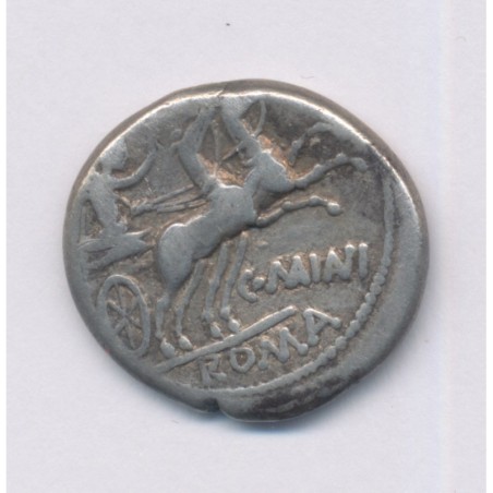 République Romaine - Denier Maiania - argent - TB