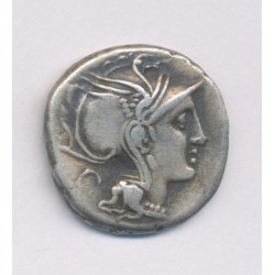 République Romaine - Denier Mallia - argent - TB