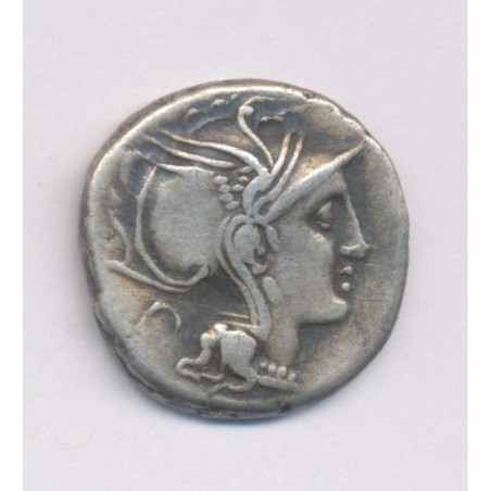 République Romaine - Denier Mallia - argent - TB