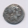 République Romaine - Denier Rutilia - argent - TB+