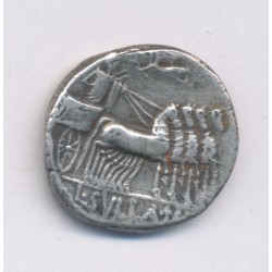 République Romaine - Denier Manlia - argent - TB+ 2