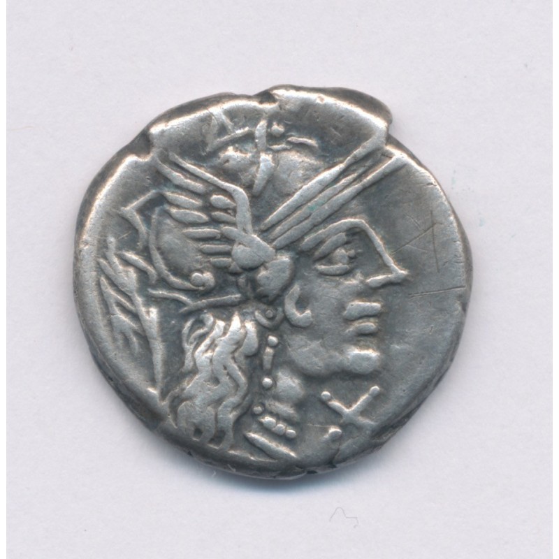 République Romaine - Denier Papiria - argent - TB+
