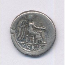 République Romaine - Denier Porcia - argent - TB/TB+ 2