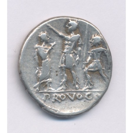 République Romaine - Denier Porcia - argent - TB+