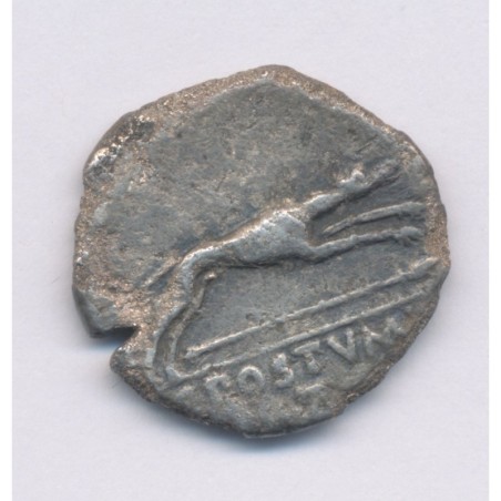 République Romaine - Denier Postumia - argent - TB