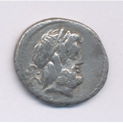 République Romaine - Denier Procilia - argent - TB/TB+