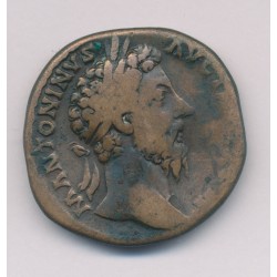 Marc Aurèle - Sesterce - bronze - B+