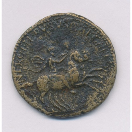 Néron et Drusus César - Dupondius - bronze - B+/TB