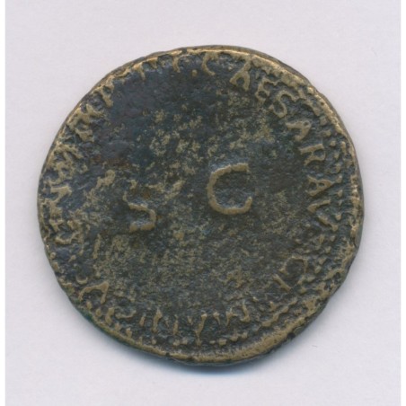 Néron et Drusus César - Dupondius - bronze - B+/TB
