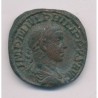 Philippe II - Sesterce - bronze - TB+/TTB