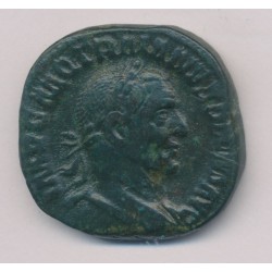 Trajan Dèce - Sesterce - bronze - TB/TB+