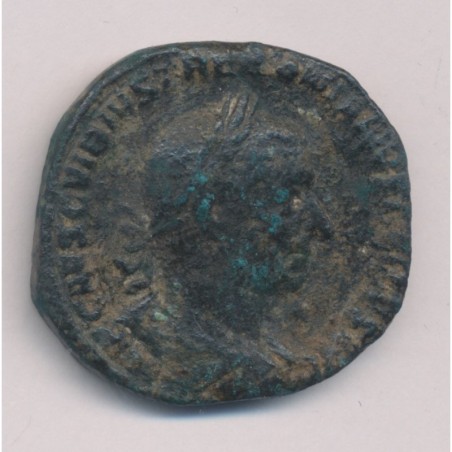 Trébonien galle - Sesterce - bronze - B/TB