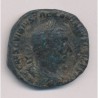 Trébonien galle - Sesterce - bronze - B/TB