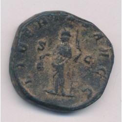 Trébonien galle - Sesterce - bronze - B/TB 2