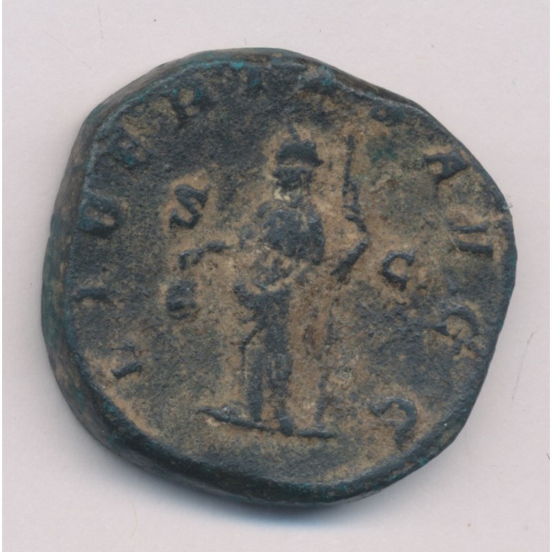 Trébonien galle - Sesterce - bronze - B/TB