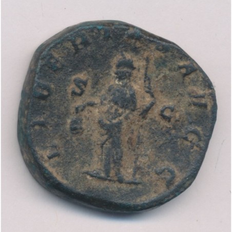 Trébonien galle - Sesterce - bronze - B/TB