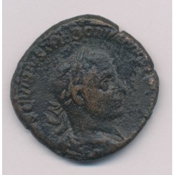 Trébonien galle - Sesterce - bronze - B/B+