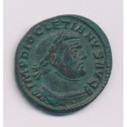Dioclétien - Follis frappé à Trèves - bronze - TTB