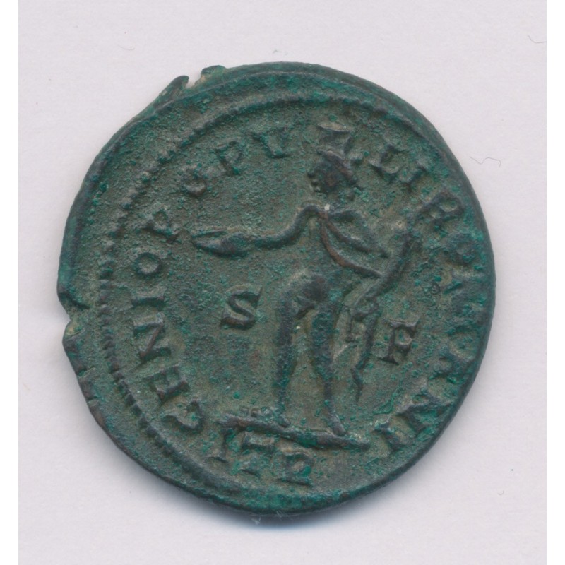 Constance Chlore - Follis Frappé à Trèves - bronze - TB 