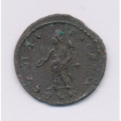 Maximin II Daia - Quart de Follis Frappé à Lyon - bronze - TB 2