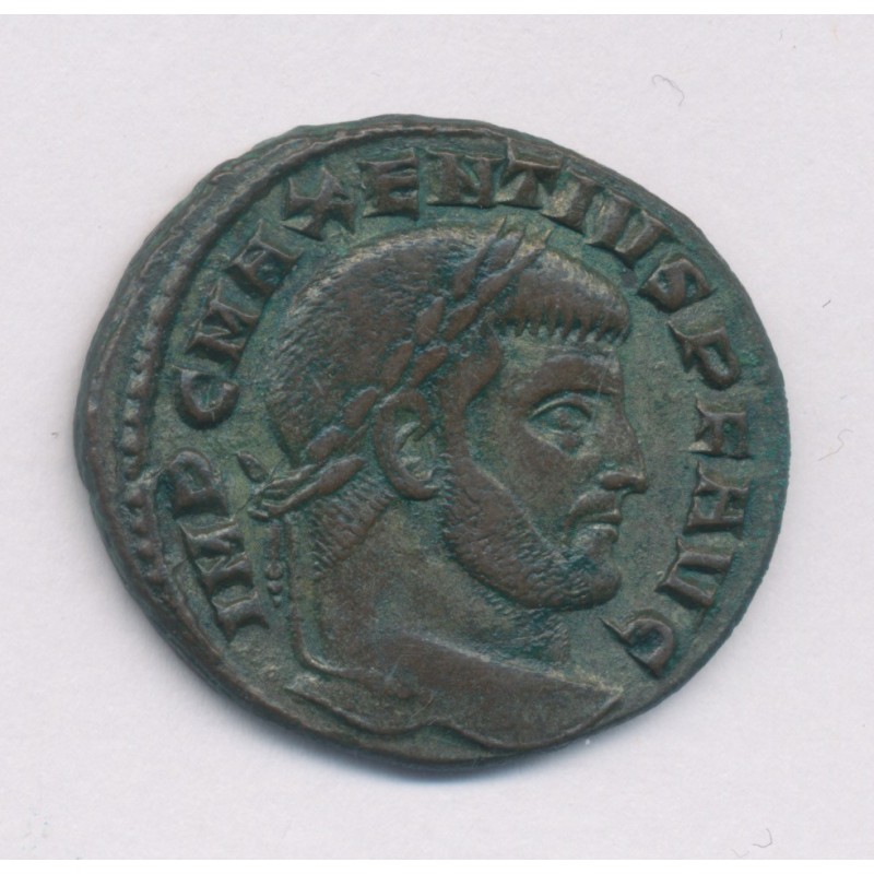 Maxence - Follis Frappé à Ostie - bronze - TB+