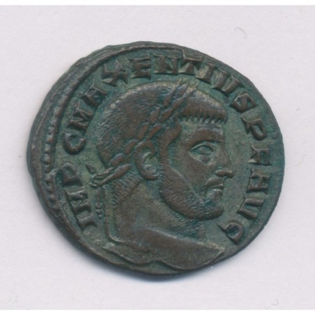 Maxence - Follis Frappé à Ostie - bronze - TB+