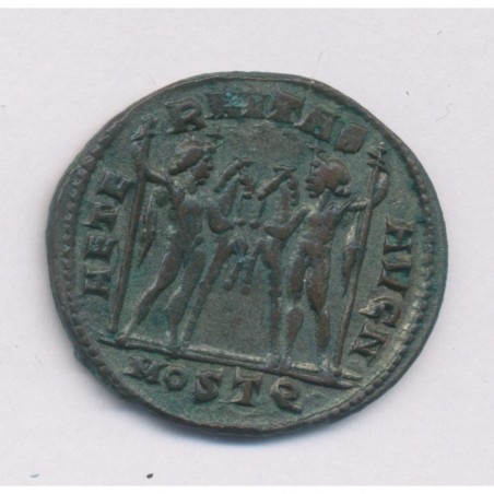 Maxence - Follis Frappé à Ostie - bronze - TB+