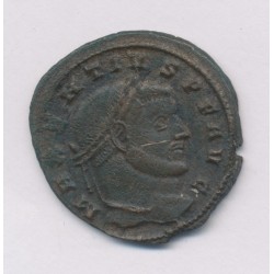 Maxence - Follis Frappé à Ticinium - bronze - TB