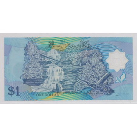 Brunei - 1 Dollar polymere - Neuf