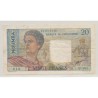 20 Francs Noumea - type 1951 - Nouvelle-Calédonie - TB/TTB
