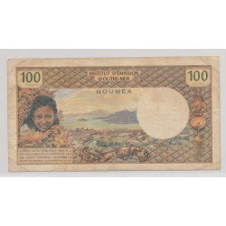 Nouméa - 100 Francs - ND 1969 - TB 2