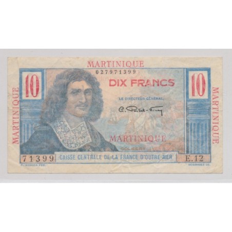 Martinique - 10 Francs colbert - ND 1946 - TB+