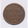 Allemagne - 1/4 Stuber 1784 R - Etats de Julich-Berg - cuivre - TB+
