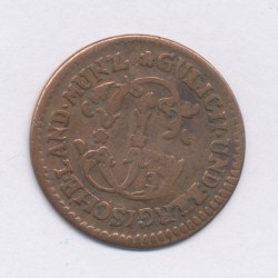 Allemagne - 1/4 Stuber 1783 PM - Etats de Julich-Berg - cuivre - TB+ 2