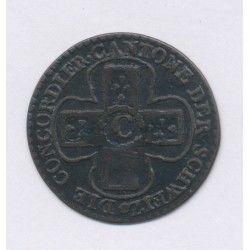 Suisse - 1 batzen 1826 - Canton de Soleure - billon - SUP 2