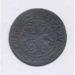 Suisse - 1/2 batzen 1760 - Canton de Soleure - billon - TB+