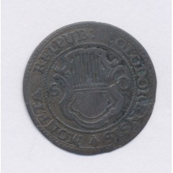 Suisse - 1/2 batzen 1760 - Canton de Soleure - billon - TB+ 2