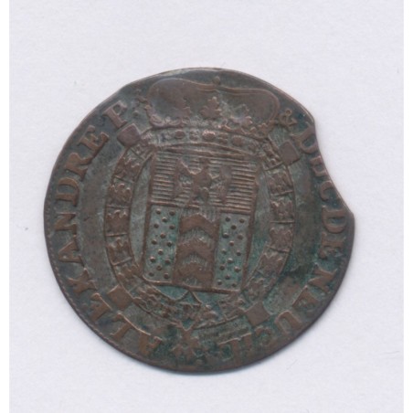Suisse - 1/2 Batzen 1807 - Neuchatel - billon - TB