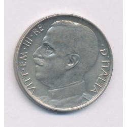 Italie - 50 Centesimi - 1925 R Rome - nickel - TTB+ 2