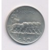 Italie - 50 Centesimi - 1925 R Rome - nickel - TTB+