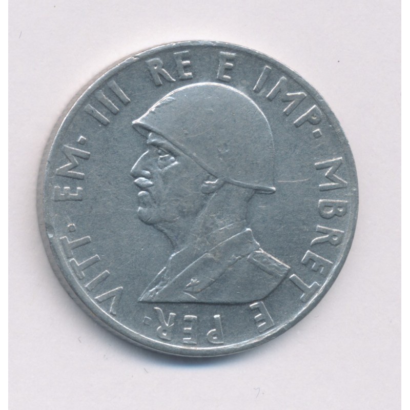 Albanie - 0,5 Lek 1940 Rome - acier - TTB+