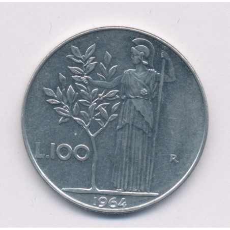 Italie - 100 Lire - 1964 R Rome - nickel - SUP