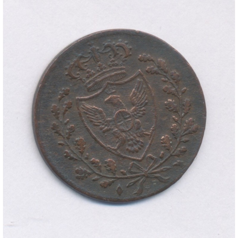 Italie - 1 Centesimo - 1826 - Royaume Sardaigne - cuivre - TTB