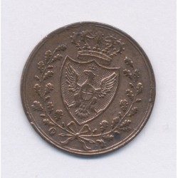 Italie - 1 Centesimo - 1826 - Royaume Sardaigne - cuivre - TTB+ 2
