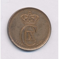 Danemark - 2 Ore 1897 - Christian IX - TTB+ 2