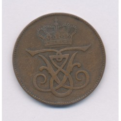 Danemark - 5 Ore 1908 - Frédérik VIII - bronze - TTB 2